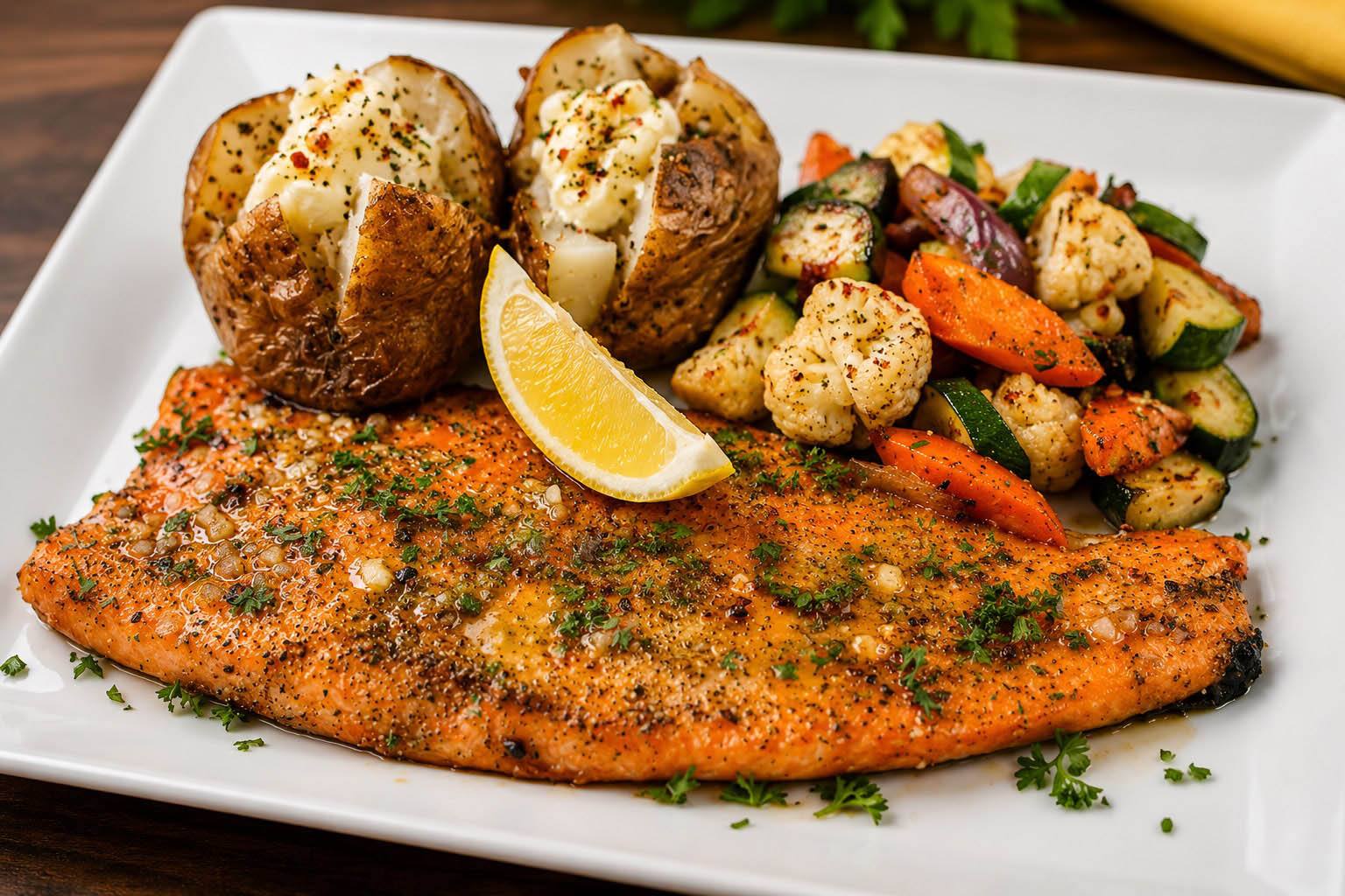Seared Salmon